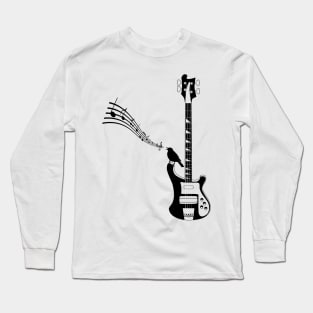 guitarist, bassist, bass guitar Long Sleeve T-Shirt